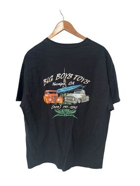 BIG BOY TOYS Graphic short sleeve T-shirt black size XL